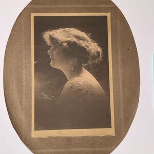 Vintage Sepia-Toned Portrait Wall Art